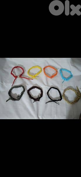 braided rope bracelets 8 colours 1=5$ or 3= 13$ 3