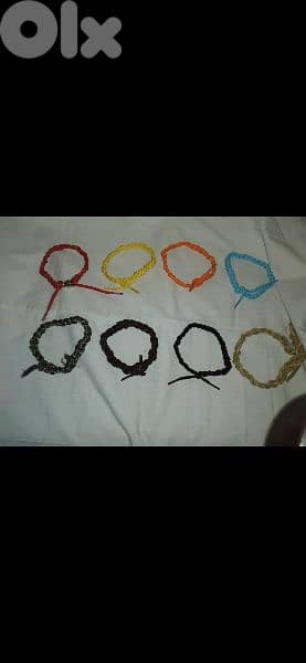 braided rope bracelets 8 colours 1=5$ or 3= 13$ 5