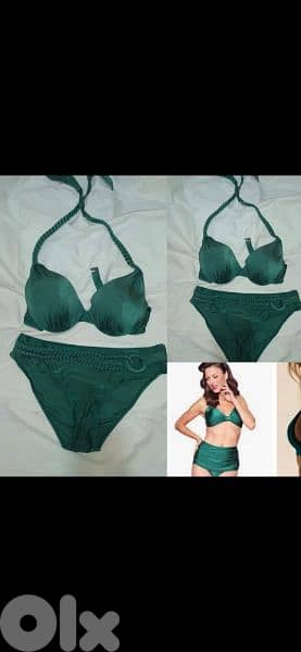 green emerald swimsuit s to xxL 0