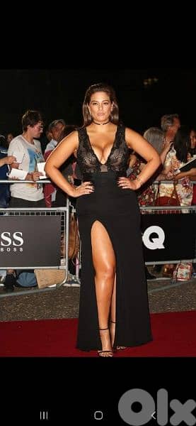 dress black all lace front m to xxxL 2