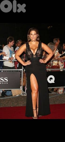 dress black all lace front m to xxxL 6