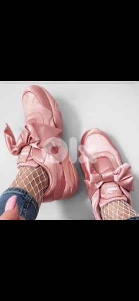 shoes puma fenty pink / green size 38.39. 40 original bag available 1