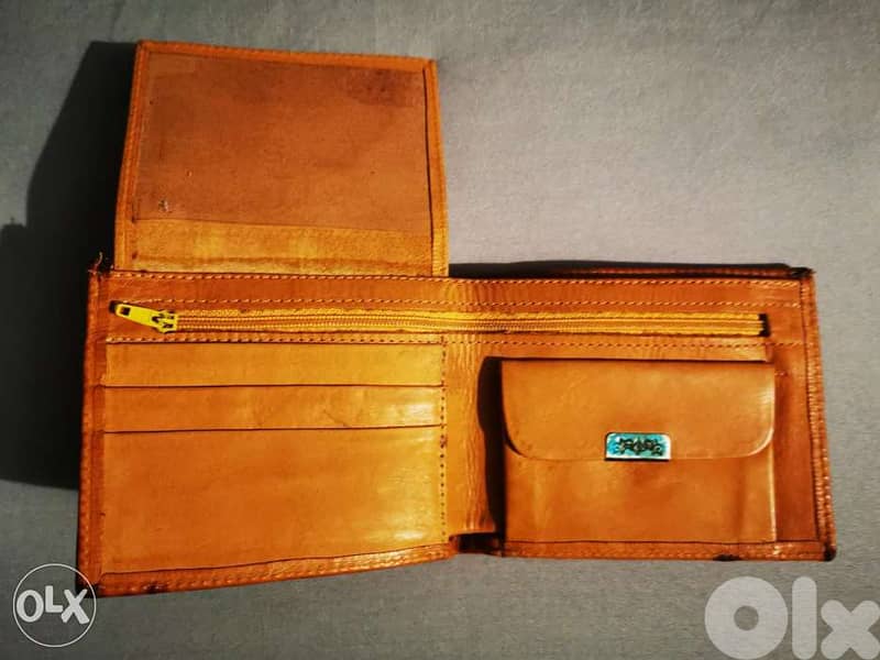 Genuine leather vintage wallet 3