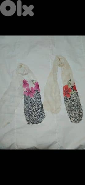 scarf btw 140cm& 160cm.  1=5$ or 3=13$ 6