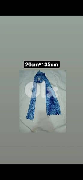 scarf chiffon sizes are on photos  1=7$ or 3=15$ 6