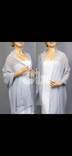 scarf grey scarf chiffon  70*225cm 0