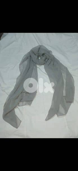 scarf grey scarf chiffon  70*225cm 3