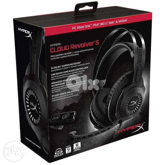 Gaming Headset - HyperX Cloud Revolver S 0