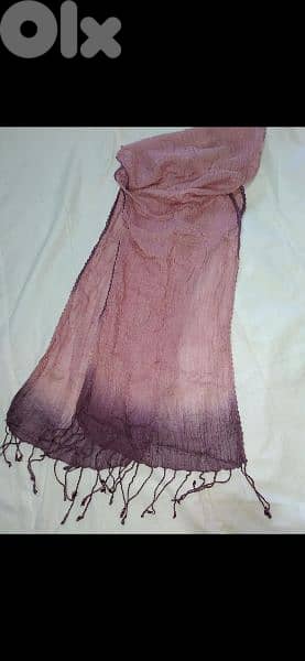 pink ombre scarf 40*170cm 1=7$ or 3= 15$ 2