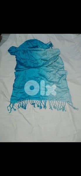 scarf blue ombre scarf  65*175cm  1=7$ or 3=15$ 2