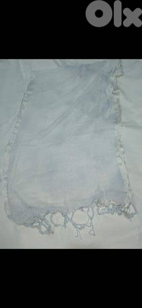 scarf light blue scarf tassel 60*150cm1=7$ or 3= 15$ 4