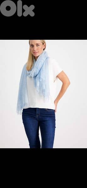 sea blue foulard 55*155cm  1=7$ or 3= 15$ 4