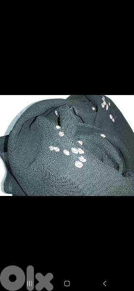 black florel pink scarf 40*160cm  1=7$ or 3= 15$ 6