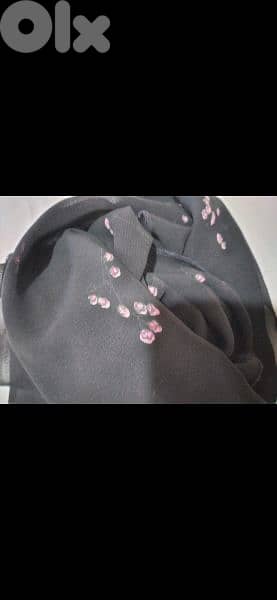 black florel pink scarf 40*160cm  1=7$ or 3= 15$ 7