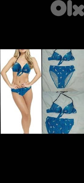 blue swimsuit size m l xl 0