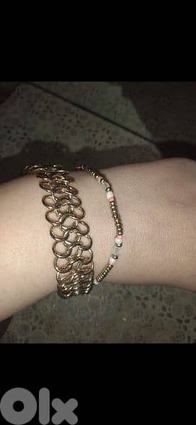 bracelet gold bracelets 3= 13$ 4