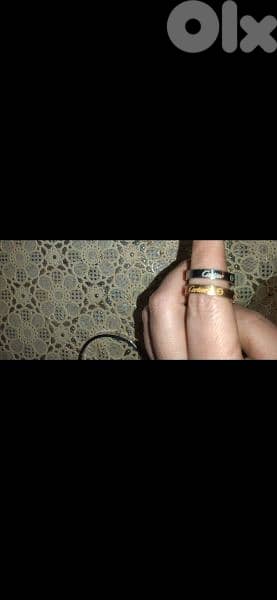 bracelet & 2 rings copy Cartier 10