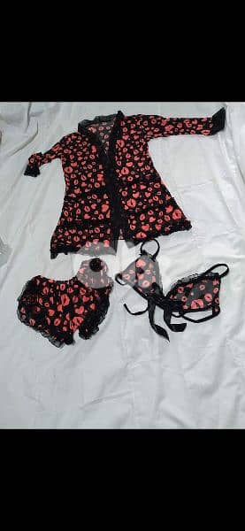 3pcs shorts bra w cardigan s to xL La Senza  bag +1$ 3