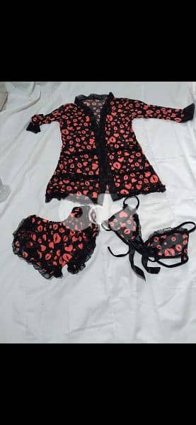 3pcs shorts bra w cardigan s to xL La Senza  bag +1$ 5