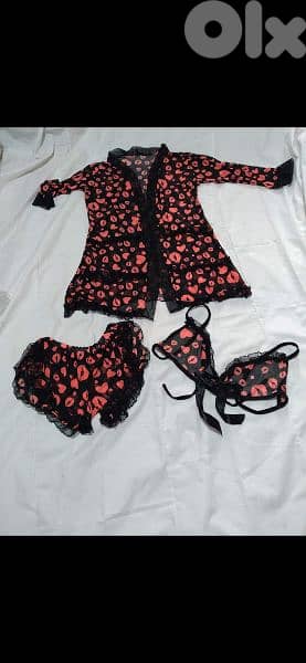 3pcs shorts bra w cardigan s to xL La Senza  bag +1$ 6