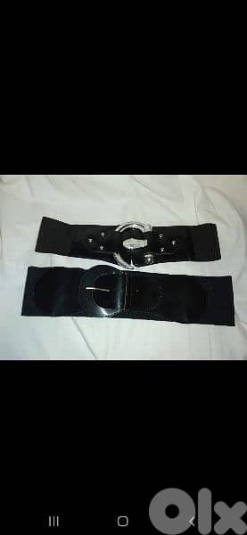 belt black elastique belt 4 models 1=5$ or 3= 13$ 5