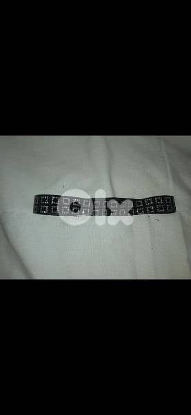 necklace choker black with strass suede  1=7$ or 3=15$ 1