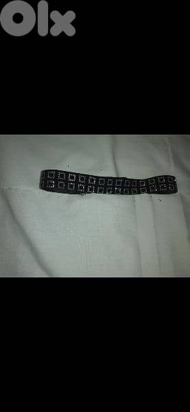 necklace choker black with strass suede  1=7$ or 3=15$ 2