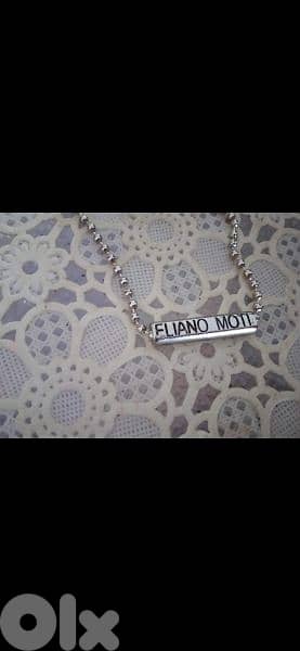 necklace Eliano Motti necklace only in silver 1=7$ or 3= 15$ 4