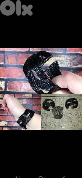 bracelets 3arid kharaz aswad aw rmede 0