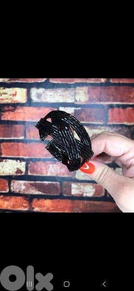 bracelets 3arid kharaz aswad aw rmede 8