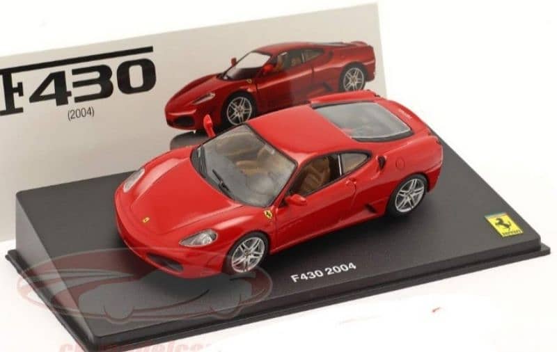 Ferrari F430 2004 diecast car model 1:43. 0