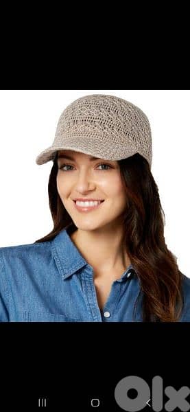 crochet hat 2 colours only 1