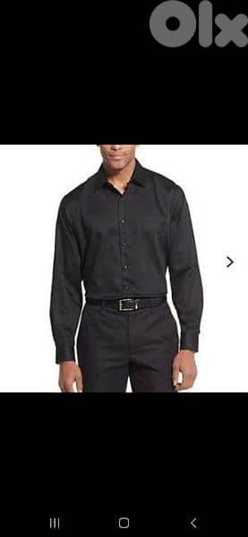 Van Heusun fitted shirt black s to xxL 0