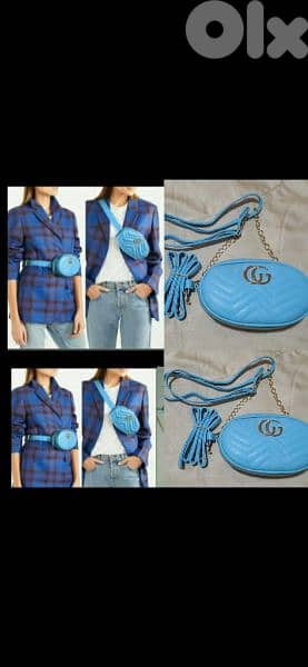 bag belt bag or cross only blue 5