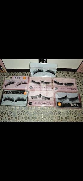 3 fake lashes=7$ 2