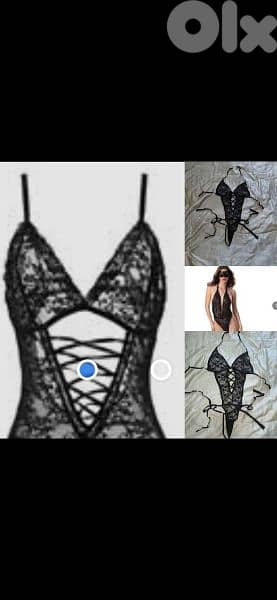 bodysuit dentelle laced up s to xxL 0