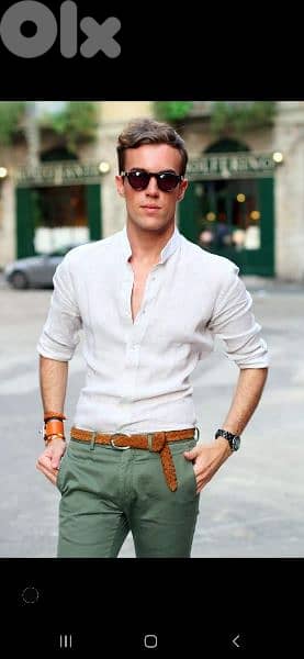 belt real leather belt brown bas 2