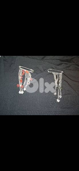 brooch safety pin with pearl 2 colours brooch 2