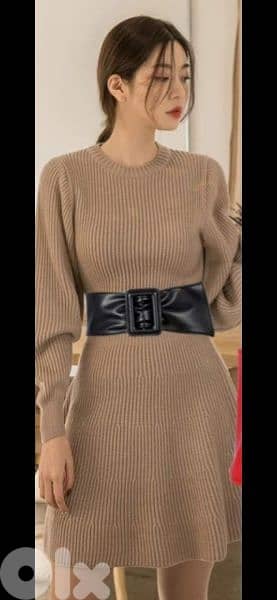 belt real leather wrap belt bas aswad 2