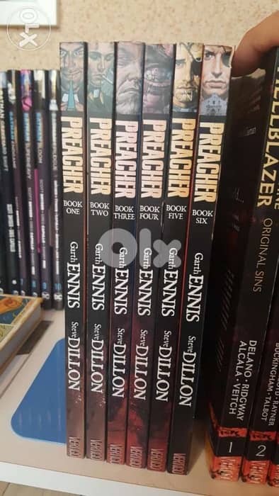 Preacher comic books