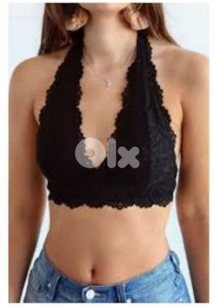 top black lace brallettes s to xxL terke 1