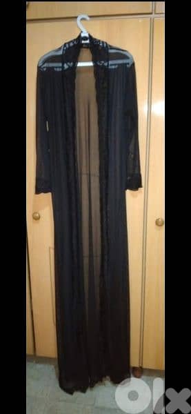 kimono full lycra lace trim s to xxxxxL 3 colours 9