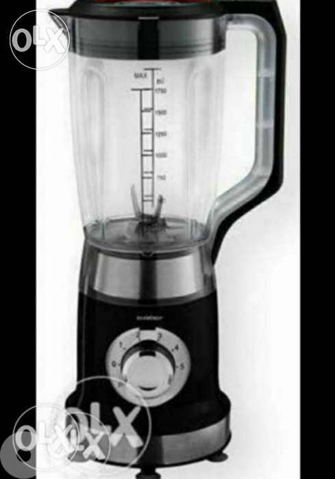 silver crest glass blender/4$ delivery charge 0