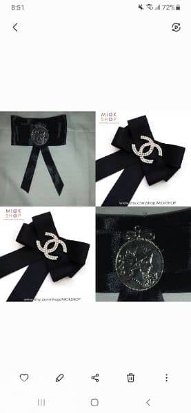 brooch  aswad satin brooch copy CC high quality 0