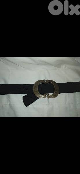 belt copper buckle black with gold  1=7$ or 3=15$ 4