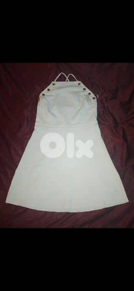 dress Guess white dress open back s to xxL 3