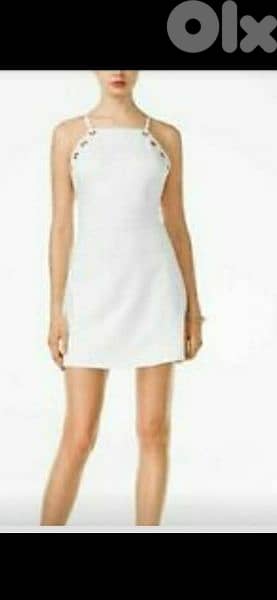dress Guess white dress open back s to xxL 5
