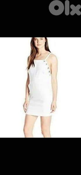 dress Guess white dress open back s to xxL 7