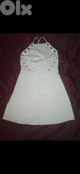 dress Guess white dress open back s to xxL 9