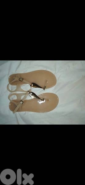 shoes sandals za7ef lon nude 39/40 bas 5